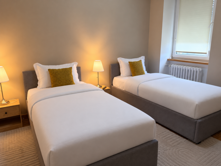 chambre lits jumeaux